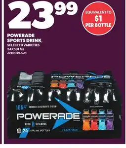 Loblaws POWERADE SPORTS DRINK offer