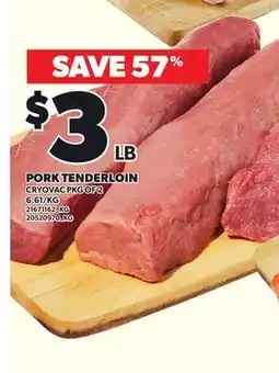 Loblaws PORK TENDERLOIN offer