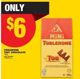 No Frills TOBLERONE TINY CHOCOLATE offer