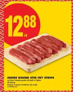 No Frills INSIDE ROUND STIR FRY STRIPS offer