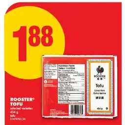 No Frills ROOSTER TOFU offer