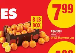 No Frills ORANGES offer