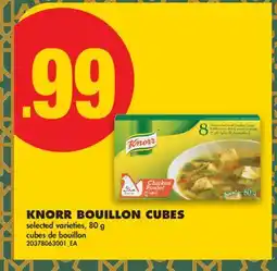 No Frills KNORR BOUILLON CUBES offer