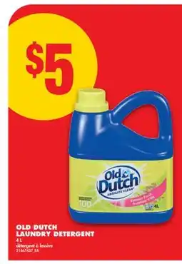 No Frills OLD DUTCH LAUNDRY DETERGENT offer