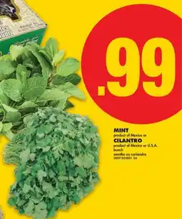 No Frills MINT, CILANTRO offer