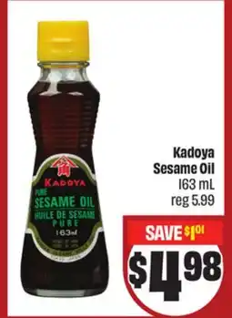 FreshCo Kadoya Sesame Oil 163 mL - LNY offer