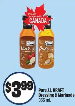 FreshCo Pure J.L. KRAFT Dressing & Marinade offer