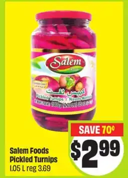 FreshCo Salem Foods Pickled Turnips 1.05 L - Ramadan offer