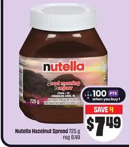 FreshCo Nutella Hazelnut Spread offer