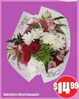 FreshCo Valentine's Mixed Bouquets offer