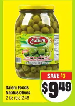 FreshCo Salem Foods Nablus Olives 2 kg - Ramadan offer