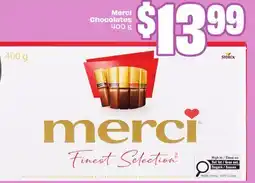 FreshCo Merci Chocolates offer