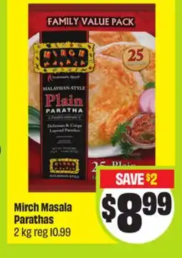 FreshCo Mirch Masala Parathas 2 kg - Ramadan offer