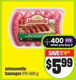 FreshCo Johnsonville Sausages offer