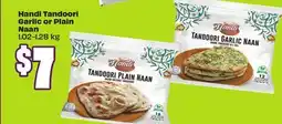 FreshCo Handi Tandoori Garlic or Plain Naan 1.02-1.28 kg - Ramadan offer