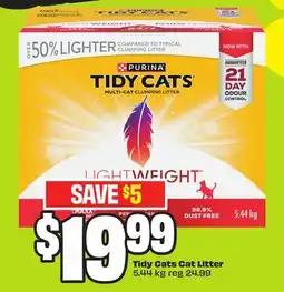 FreshCo Tidy Cats Cat Litter offer