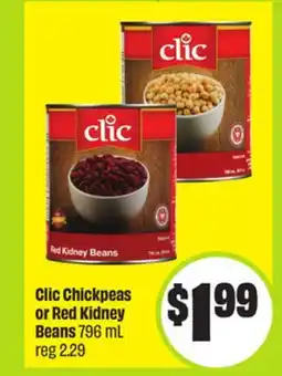 FreshCo Clic Chickpeas or Red Kidney Beans 796 mL - Ramadan offer