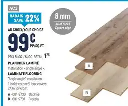 BMR PLANCHER LAMINÉ offer