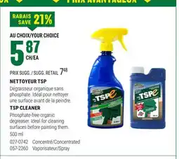 BMR NETTOYEUR TSP offer