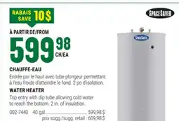 BMR CHAUFFE-EAU offer