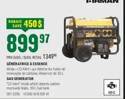 BMR GÉNÉRATRICE À ESSENCE offer