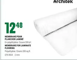 BMR MEMBRANE POUR PLANCHER LAMINÉ offer
