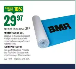 BMR PROTECTEUR DE SOL offer