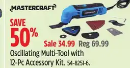 Canadian Tire Oscillating Multi-Tool with 12-Pc Accessory Kit offer
