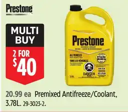 Canadian Tire Premixed Antifreeze/Coolant offer