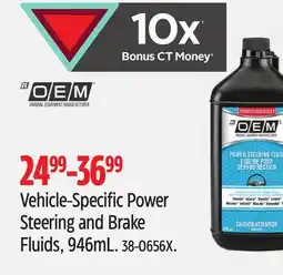 Canadian Tire Vehicle-Specific Power Steering and Brake Fluids, 946mL offer