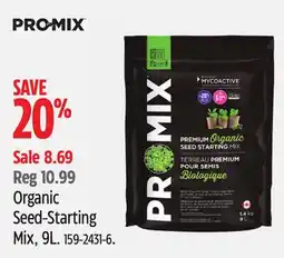 Canadian Tire PRO-MIX Organic Seed-Starting Mix offer
