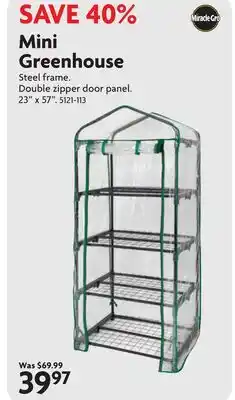 Home Hardware Mini Greenhouse offer
