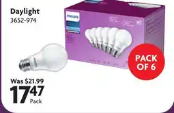 Home Hardware 9W A19 LED Daylight Bulbs offer