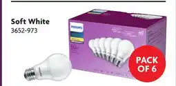 Home Hardware Soft White 9W A19 LED Bulbs offer