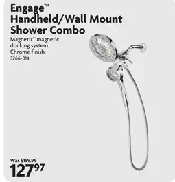 Home Hardware Engage Handheld/Wall Mount Shower Combo offer