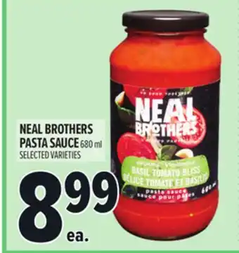 Metro NEAL BROTHERS PASTA SAUCE offer