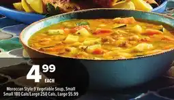 Metro MOROCCAN STYLE 9 VEGETABLE SOUP offer