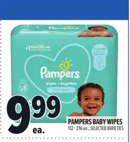 Metro PAMPERS BABY WIPES offer