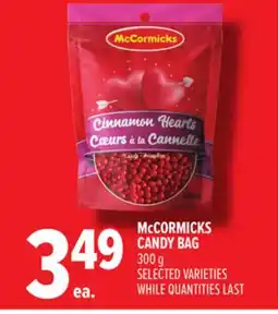 Metro MCCORMICKS CANDY BAG offer