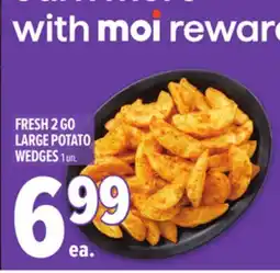 Metro FRESH 2 GO LARGE POTATO WEDGES offer