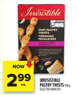 Metro IRRESISTIBLE PASTRY TWISTS offer