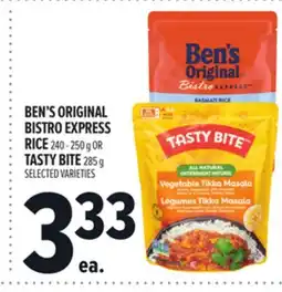 Metro BEN'S ORIGINAL BISTRO EXPRESS offer