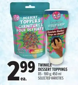 Metro TWINKLE DESSERT TOPPINGS offer
