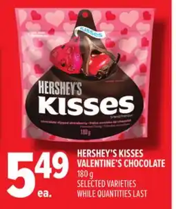 Metro HERSHEY'S KISSES VALENTINE'S CHOCOLATE offer