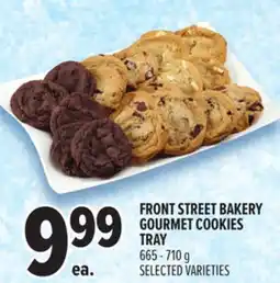 Metro FRONT STREET BAKERY GOURMET COOKIES TRAY offer