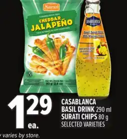 Metro CASABLANCA BASIL DRINK offer