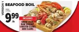 Metro SEAFOOD BOIL offer