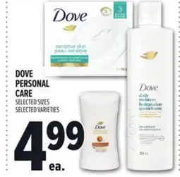 Metro DOVE PERSONAL CARE offer