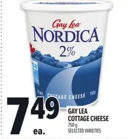 Metro GAY LEA COTTAGE CHEESE offer