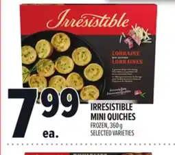 Metro IRRESISTIBLE MINI QUICHES offer